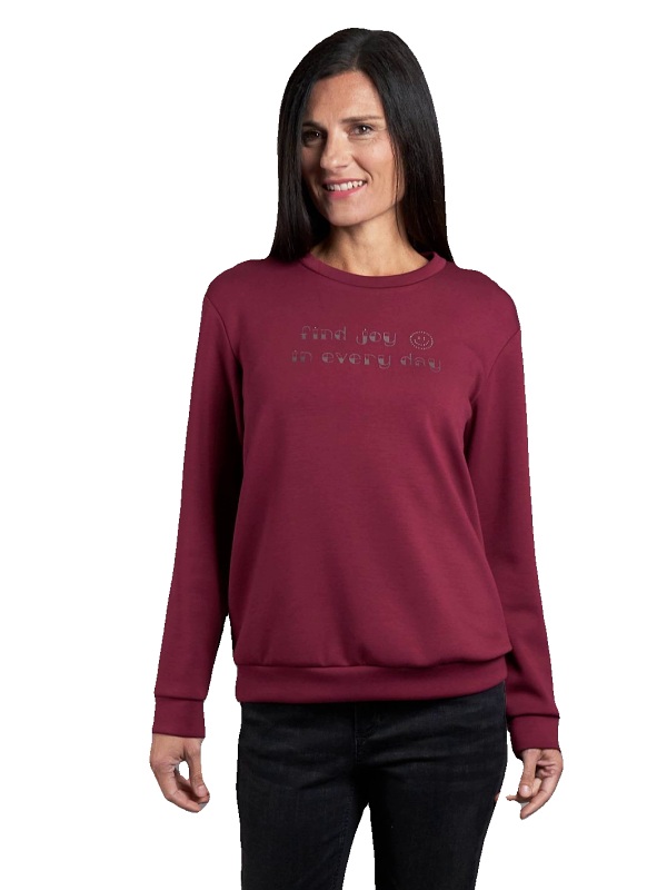 Blusenshirt von Seidel, burgund, C3310